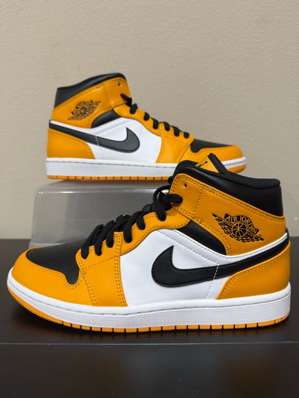Size 8.5 - Air Jordan 1 Mid “Reverse Yellow Toe” - Picture 1 of 6